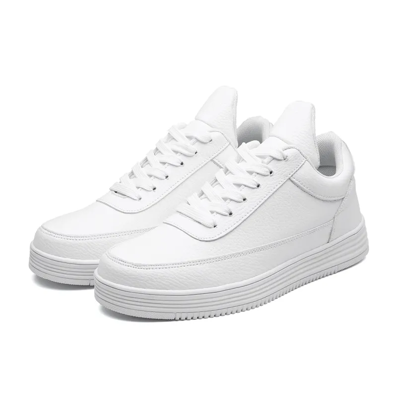 Sepatu kets pria, stok grosir x air sneaker desainer merek kualitas tinggi 1 rendah '07 putih mewah