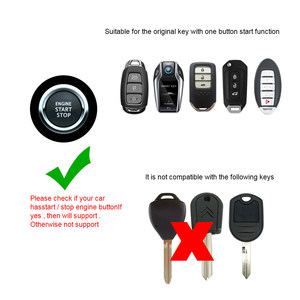Szdalos กุญแจอัจฉริยะจอ LCD แบบ920สำหรับรถ Audi แบบไร้กุญแจเปลือกกุญแจอิเล็กทรอนิกส์สำหรับสตาร์ทรถ - Product Image 4