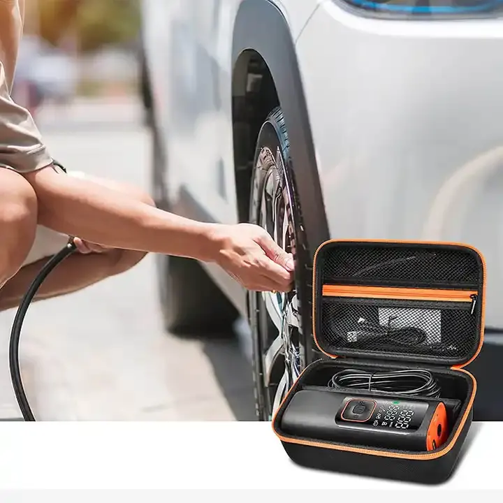 사용자 정의 EVA 케이스 하드 스토리지 케이스 공기 압축기 자동차 공기 펌프 용 여행 케이스 운반