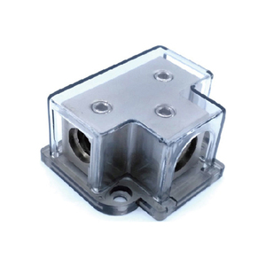 防水カーオーディオ配電ブロックスクエアターミナルブロック1/0ga2ga出力自動車用バッテリーターミナル - Product Image 1