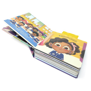 新设计儿童书全彩定制打印3D弹出式和触摸和音频儿童书 - Product Image 4