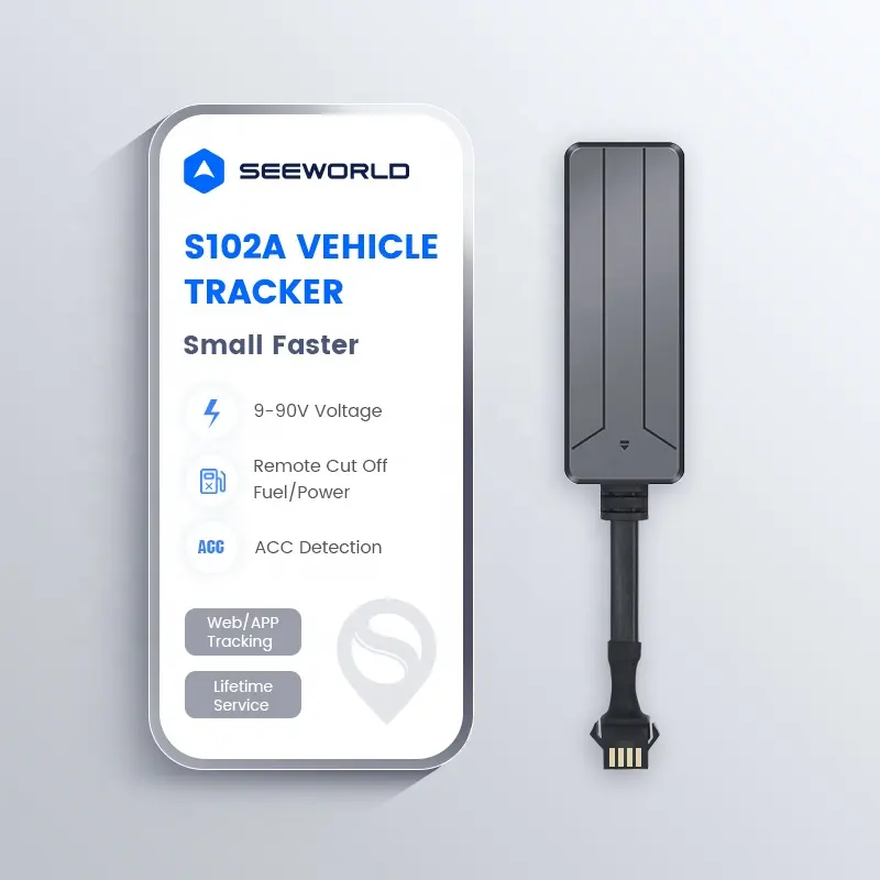 Neuankömmling Anti Theft Mini Size Motorrad Fahrrad GPS Locator mit mehreren Alarmen S102A