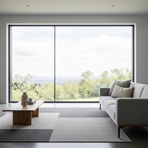 Ledow hiện đại nhiệt phá vỡ lửa đánh giá không thấm nước cố định kính hợp kim nhôm <span class=keywords><strong>Windows</strong></span> yếu tố U thấp - Product Image 1