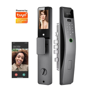 Tuya Smart Home Security 3D-Gesichtserkennung Zugangs kontrolle Digitales Türschloss WiFi Hotel Lock Zone Digitales Türkamera-Paket - Product Image 1