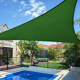 Red parasol HDPE 220Gsm de alta calidad para piscina al aire libre 3*30m 300Gsm cubierta de Camping al aire libre para patio trasero vela parasol azul - Product Image 2