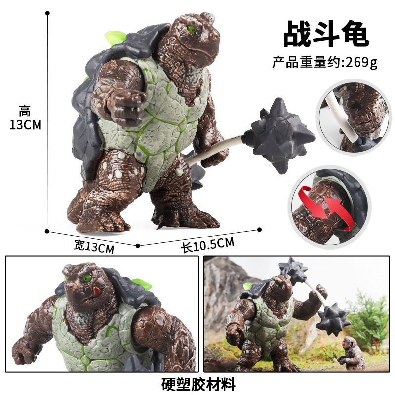 colorful The M-2699 battle turtle has movable arms