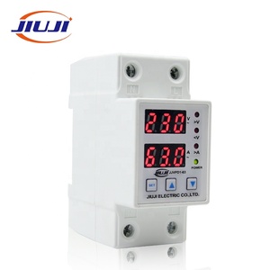 63A 230V Din Rail Adjustable Over <strong>Voltage</strong> and Under <strong>Voltage</strong> Protective Device Protector Relay with Over Current protection - Product Image 3