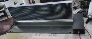 75cm Hi-Intensity <strong>LED</strong> <strong>Programmable</strong> Info Sign for Vehicles Amber or Red <strong>LEDs</strong> Foldable Panel - Product Image 6
