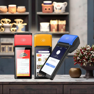 Terminal POS de mano Android 12 todo en uno, dispositivo POS portátil de 5,5 pulgadas, impresora de 58mm, pantalla táctil, caja registradora a la venta - Product Image 2