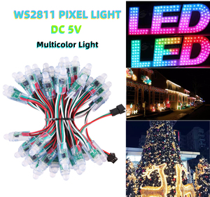 RGB Ws2811 <strong>Pixel</strong> Light Smart Remote Control for Christmas Lights DC 5V 12mm Waterproof IP68