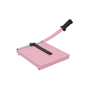 Ofis ve el sanatları kağıt kesici için tek parça pembe A4 manuel fotoğraf düzeltici - Product Image 1