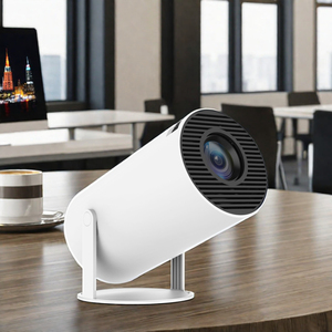 HY300โปรเจกเตอร์อัจฉริยะพกพาได้พร้อม BT5.0 WiFi6คู่0.9อัตราการโยนสำหรับการนำเสนอทางธุรกิจอย่างมืออาชีพโปรโปรเจคเตอร์แอนดรอยด์ - Product Image 4