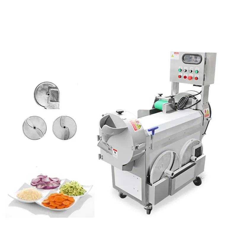 Machine de découpe de cubes de légumes ST Machine de découpe d'épinards Machine de découpe de cornichons 2000 KG/H