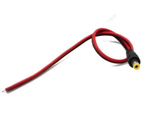 用于Cctv摄像机电源连接器12V 30厘米5.5 * 2.1毫米适配器的<span class=keywords><strong>DC</strong></span>公电源线