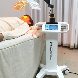 มืออาชีพ 360 ปรับ LED การบําบัดด้วยแสงใบหน้าเครื่อง PDT 7 สี LED Pdt ไฟสีแดงต่อต้านริ้วรอย