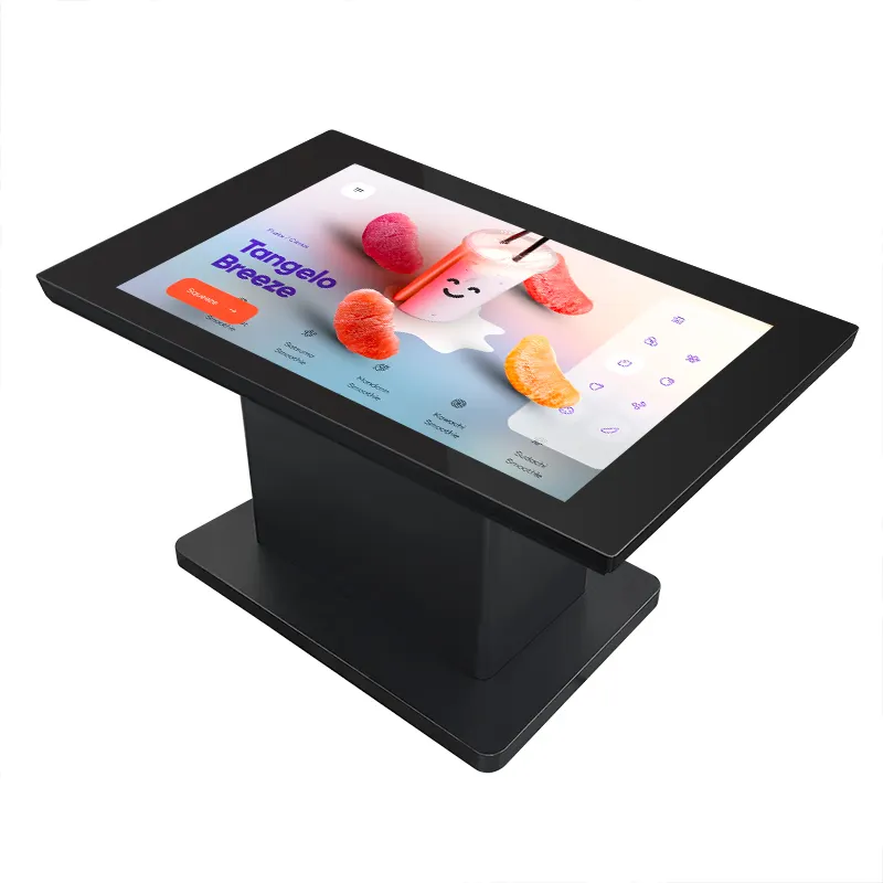 Özel akıllı LCD dokunmatik ekran dijital masa oyun masası sehpa hepsi bir PC android interaktif kiosk