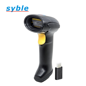 Lector de código de barras de mano BT inalámbrico con cable, escáner de código de barras 2D QR PDF417 para IOS, Android, IPAD - Product Image 2