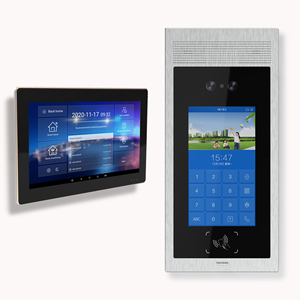 Sistema de videoportero para apartamentos, alta tecnología, aplicación inteligente, compatible con IOS y Android, intercomunicador remoto/desbloqueo para teléfono móvil - Product Image 1