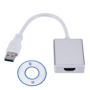 Adaptador de Cable USB 3,0 a HDMI, salida de Audio, varios monitores