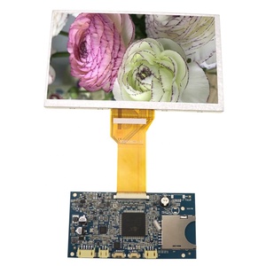 Placa de controlador de función de memoria de panel IPS de 7 pulgadas 1024*600 con entrada de señal analógica AHD/CVBS - Product Image 1