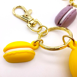 Silicone Rubber Doll Anime Silicon Keychain in Bulk Rubber Key Chains Wholesale Custom <strong>Porte</strong> <strong>Cle</strong> 3D Pvc Silicon Keychain