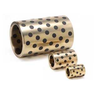 <strong>JDB</strong> High Strength Brass Graphite <strong>Bushing</strong> ID: 18-32mm Wear-resistant Oil-free Graphite <strong>Bushing</strong>. - Product Image 3