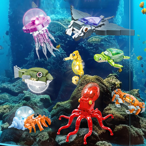 JIESTAR 2025 New Construction Building Block Set Sea Animal Model <strong>Toy</strong> for Children Light &amp; Cheap DIY Plastic <strong>Toy</strong> with Promotion - Product Image 3