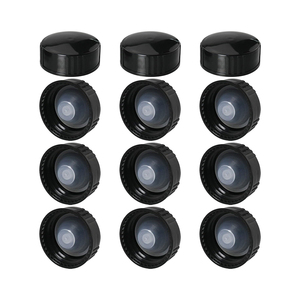 Büyük boy kapasiteli 500ml 16oz boston yuvarlak içecek bardağı şişeleri açık kehribar mavi içme suyu için kullanılan - Product Image 5