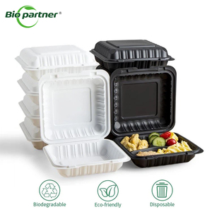 G9 Hộp Đựng Thực Phẩm Tinh Bột Ngô Dùng Một Lần Có Thể Phân Hủy Giảm 15% Bộ Đồ Ăn Bộ Đồ Ăn Hộp Bột Ngô Bằng Nhựa - Product Image 6