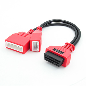 ตัวเชื่อมต่อรถยนต์ OBD 2สีแดง16 + 32 GATEWAY OBD อะแดปเตอร์สำหรับ Nissan B18 keyless เพิ่มกุญแจใหม่ - Product Image 6