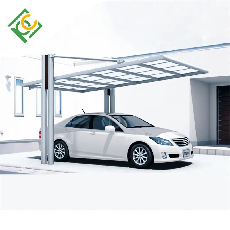 Modernes Design Polycarbonat Cantilever Carport/Garage/Parkzelt mit Aluminium rahmen