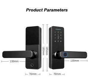 Tuya Smart Wifi Türschloss für Schwingt ür Digitale Tastatur IC-Karte RFID Elektronisches Schloss Intelligentes Fingerabdruck-Griffs chloss - Product Image 2
