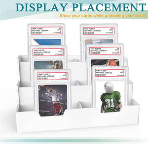 Großhandel Clear Slab Label Inhaber Baseball Card Case Sammelkarten Protector Case für TCG - Product Image 3