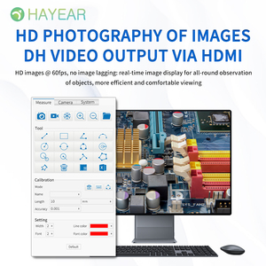 HAYEAR 8MP 4K 60 FPS 1/1.8 CMOS IMX678 sanayi c-mount kamera mikroskop ölçüm kamera dijital görüntü edinimi için - Product Image 6