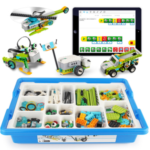 Bebricks Building STEM Series 45300 Kits de bloques de construcción Steam Bloques de programación Ladrillos de juguete educativos para niños estudio