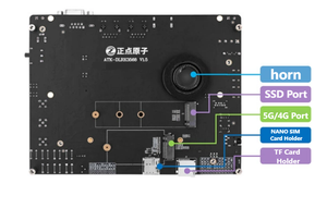 Placa de núcleo ARM integrada Rui Xin Micro Linux, control de inteligencia artificial, placa de desarrollo Original RK3568 de IA, 1 unidad