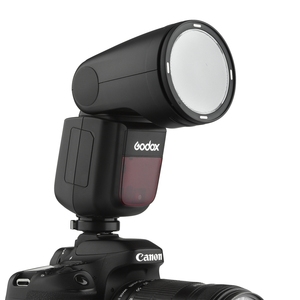 Godox V1 + AK-R1无线发光二极管工作室闪光速度计TTL功能电池电源遥控器兼容所有相机 - Product Image 2
