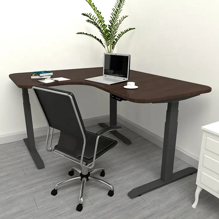Smart Modern Home Office Schreibtisch Sit Stand Up Automatisch höhen verstellbarer L-förmiger Stehpult