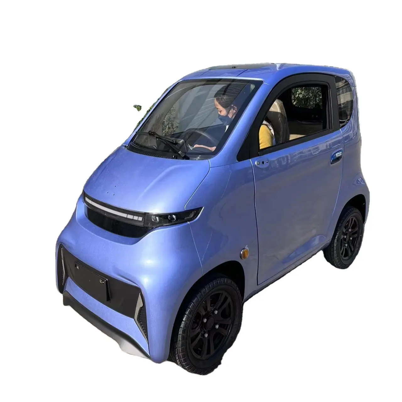 XIANGYUAN 60V 1500W batterie auto-chauffante quatre roues adultes véhicules bon marché fermé cargo voiture électrique en 2024 en Espagne