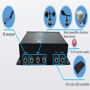 Caja de Sensor de Pantalla LED con Controlador LED Huidu para Monitoreo Medioambiental, 1 Unidad, 1 Unidad, 1 Unidad, 1 Unidad, 2 Unidades - Product Image 1