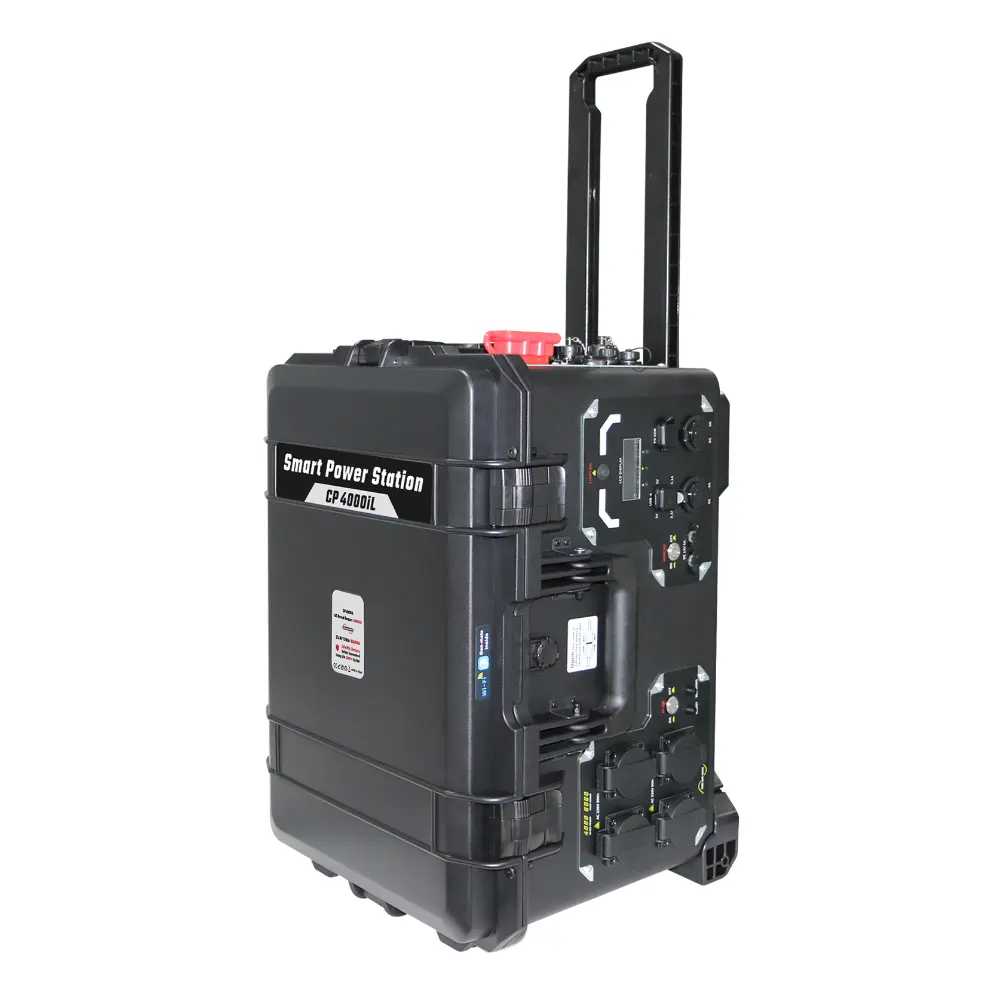 EU & US Safety Certified 4000W Portable Power Station for Worldwide Use