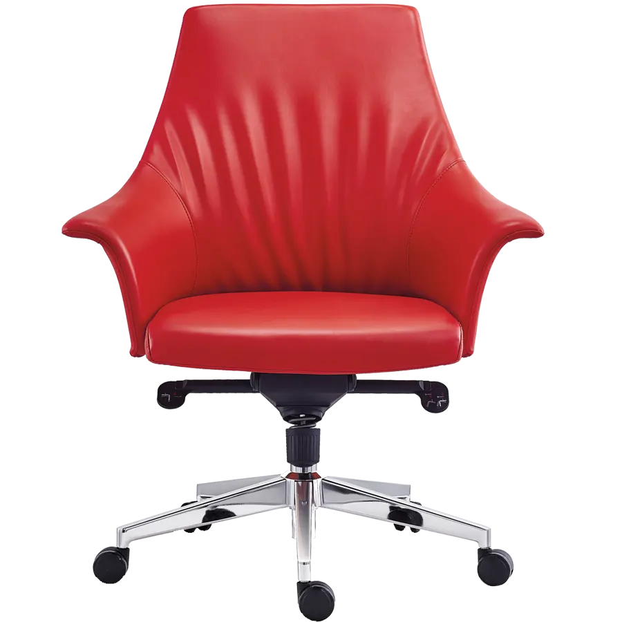 1906B Foshan Factory Custom Revolving Luxury Swivel Director Chair Ceo Leather Design Office Chair For Company Office