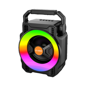 חכם רמקול נייד Bluetooth rb הוביל תאורה מיני תאורה מיני עיצוב ריבוע שמע הביתה קריוקי אזעקה