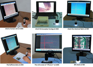 2.0MP 240X Magnification Portable <strong>Microscope</strong> 8 LED Lights <strong>Digital</strong> <strong>Microscope</strong> <strong>with</strong> <strong>Measurement</strong> <strong>Function</strong> Industry Inspection - Product Image 4