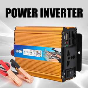 Digital Display DC 12V to AC 220V Intelligent Car Power Inverter 500W Solar Power Inverter - Product Image 5