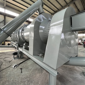 RDF Rotary <strong>Carbonization</strong> Furnace <strong>Palm</strong> <strong>Kernel</strong> <strong>Shells</strong> Groundnut Household and Industrial Waste Charcoal Making Machine in India