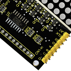 Keyes tudio Mini Vier 8 X8 LED-Punktmatrix-Anzeige modul 1616 Infinite 74 Hc138 74 Hc595 Kaskaden-LED-Modul für Arduino