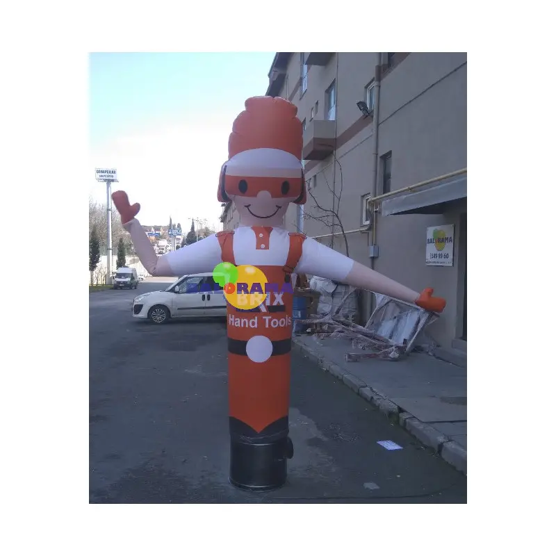 En çok satan yüksek kalite şişme el sallayarak balon adam şişme maskot adam reklam şişme balon