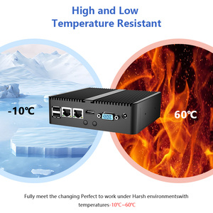 Hochleistungs-lüfter loser eingebetteter industrieller Minicomputer J1900 Intel-Prozessor für verschiedene industrielle Anwendungen - Product Image 2