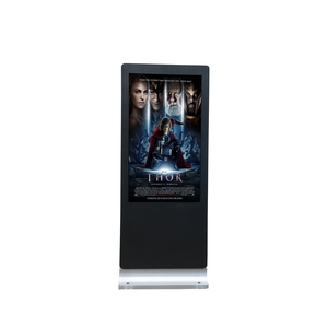 55 polegadas Outdoor Industrial 3D <span class=keywords><strong>LCD</strong></span> Publicidade Monitor Stand Floor Instalação Digital Signage para Outdoor Totem Board <span class=keywords><strong>Display</strong></span>